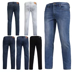 Pantalones de mezclilla largos de ajuste ajustado NE PEOPLE para hombre 28-40 (6 colores) -NEMP21 - Imagen 1 de 26