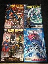Time Masters Vanish Point # 1 3 4 6 DC Comics 2010 Batman Booster Gold Superman