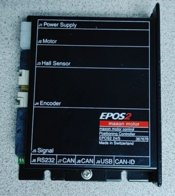 MAXON MOTOR EPOS2 24/5 367676 POSITION CONTROLLER 5A 11-24VDC NEW!! READ!! - Image 1 of 2