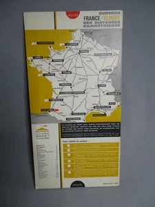 AL899 RECTA FOLDEX CARTE CALCULATEUR DE DISTANCES BON ETAT - Imagen 1 de 4