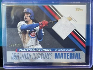 2024 Topps Serie 2 Christopher Morel Major League Material/199 SP Negro - Imagen 1 de 2