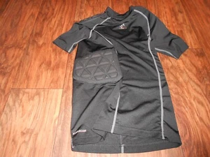 Adidas boys padded football shirt size L large athletic MINT cond - Picture 1 of 4