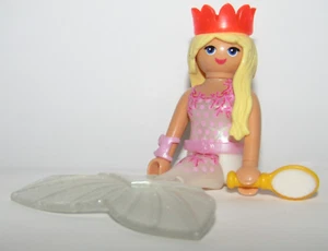 Playmobil Mermaid White tail w/ yellow brush hair - C31 - Picture 1 of 5