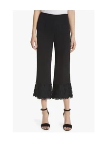 MILLY FIA FRINGE HEM VISCOSE BEAUTIFUL FABRIC NWT 6 - Picture 1 of 11