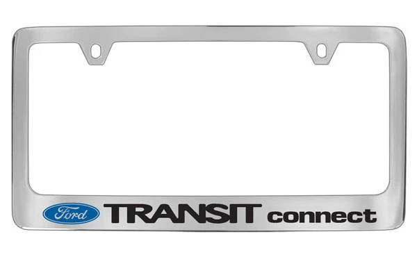Ford Transit Connect Chrome Plated Metal License Plate Frame Holder Foto 1 de 1