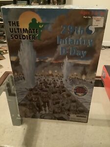 1999 Ultimate Soldier 1/6 Scale 12" WWII 29th Infantry D-Day Action Figure NIB