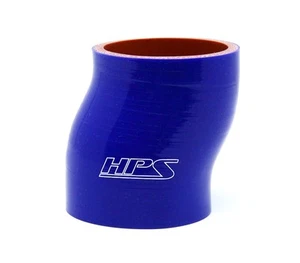 HPS 2" ID x 3" Long Silicone Offset Coupler Hose Blue (51mm ID x 76mm Length) - Bild 1 von 3