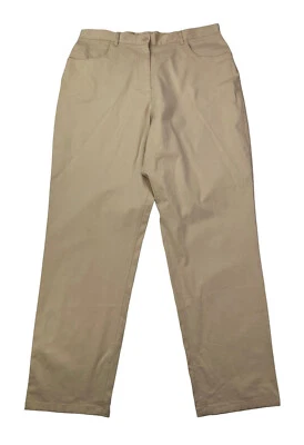 Calça Josephine Chaus Sport Feminina Tamanho 16 Bege 33"L x 30,5" Ins. Novo com etiquetas - Imagem 1 de 4