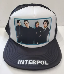 80s 90s Alternative Flashbacks Indie New Wave White Interpol Trucker Adjust - Picture 1 of 2