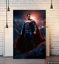 DC Comics Superman Painted Artwork Canvas print poster