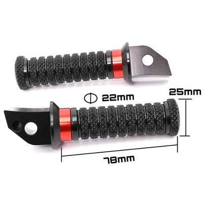 Anillo Rojo Pasajero Pedal Pedal Clavijas Para GSX 600 F Katana 02 03 04 05 06 07 08 Foto 1 de 4