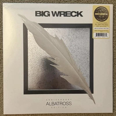 BIG WRECK Albatross 2025 RSD 2LP Black Translucent/Silver Vinyl NEW MINT SEALED - Image 1 of 3