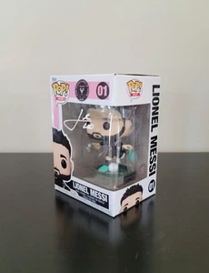 Lionel Messi Signed Autographed Funko Pop Inter Miami with MLS Hologram and COA - Picture 1 of 6