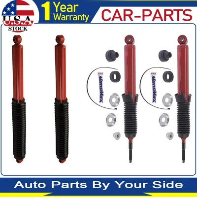 4 Amortiguadores delanteros traseros KYB puntales para Ford F-250 Super Duty 5,4 L 2008 2009 2010 Foto 1 de 4