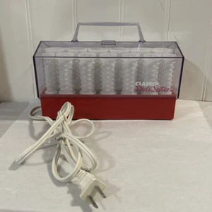 CLAIROL STYLE SETTER 20 Wax Hot Rollers Model C-20-S-Z NO CLIPS🔥👀READ/VINTAGE - Picture 1 of 10