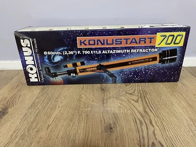Boxed Vintage Konus Konustart-700 Altazimuth Refractor Telescope - Please Read - Image 1 of 4