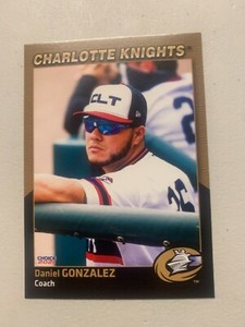 Daniel Gonzalez Card 2021 Charlotte Knights Team Card