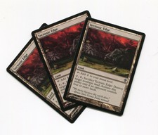 MTG 3X Tectonic Edge - Worldwake - Uncommon NM