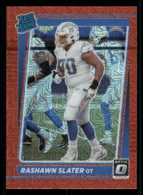 2021 Donruss Optic Red Mojo #263 Rashawn Slater RR - Image 1 of 2