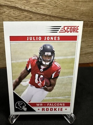 2011 分数 - 球左手 #351 Julio Jones (RC) 名人堂山羊 — 第 1/2 张图片