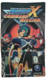 Mega Man X Command Mission (Nintendo GameCube) * GAME MANUAL Only - Picture 1 of 2