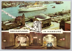 Ak Der Elbtunnel in Hamburg unbespielt (548) - Bild 1 von 2