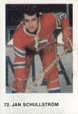 1973-74 Swedish Hockey Stickers #72 Jan Schullstrom