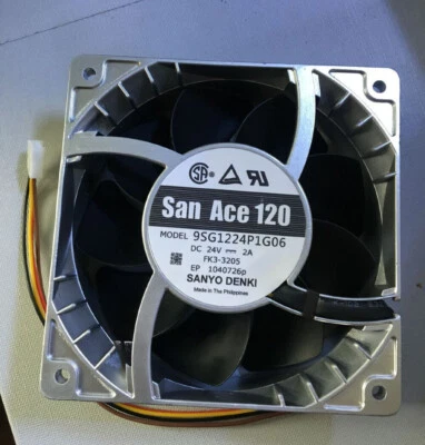 1pcs SANYO 9SG1224P1G06 1238 24V 2.0A fan - Image 1 of 4