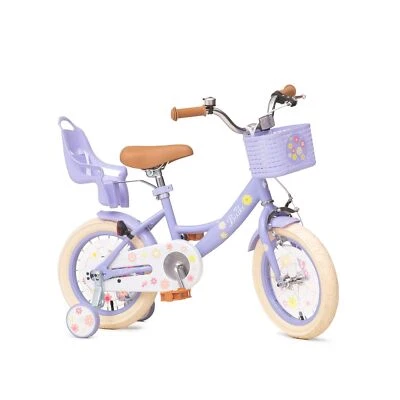 Girls Bike with Basket for Toddlers and Kids Aged 3-14 Years Old,14 16 18 Inc... - Image 1 of 4