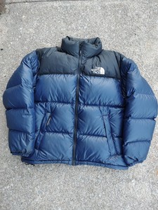 The North Face Puffer Jacket Blue Coats 