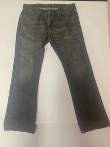 Levi Used Jeans Light Black 36x34 F+4 - Picture 1 of 2