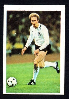 RUMMENIGGE #20 CARD PANINI LIGA ESTE 80/81 (RECOVERED FROM ALBUM) - Image 1 of 2