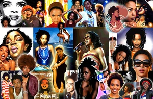 Póster de collage de Lauryn Hill - Imagen 1 de 3
