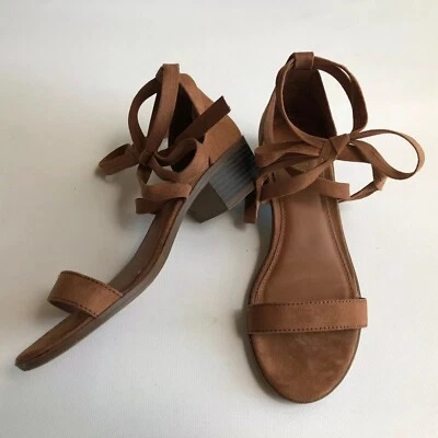 Sandalias con cordones Brash Gladiator marrón tostado talla 6,5 Foto 1 de 4