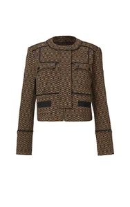 cabi Fall23 Director Jacket Size M Was $189 NOW $109 Free Shipping Hits Lo Waist - Picture 1 of 4