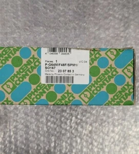 PHOENIX CONTACT 2307853 P-G64M/F48F/SPM1/SO167 - NEU/OVP - worldwide ship, MWST - Picture 1 of 3