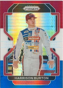 VB) 2022 Panini Prizm NASCAR Racing Harrison Burton Rojo Blanco Azul Prizm SP - Imagen 1 de 1