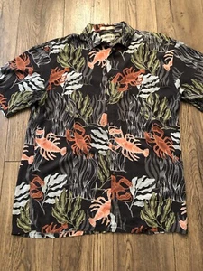 Vintage Campia Moda Hawaii Herren Hemd Größe Large Hummer - Bild 1 von 4