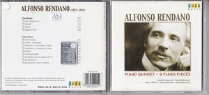 Alfonso Rendano -Piano Quintet - 9 Piano Pieces- CD Aura Music near mint - Picture 1 of 1