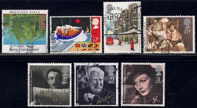 1985 Great Britain SC# 1103-1122 - F VF - Music Year - 7 Different Stamps - Used - Image 1 of 2