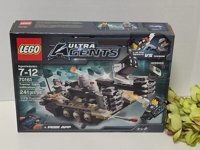 LEGO Ultra Agents 70161 Tremor Track Infiltration NEW Tank Treads Fists Chip - Image 1 of 4