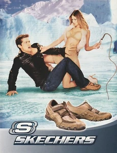 VTG 2005 Skechers Shoes Original Print Ad 20x26cm Sexy Woman with whip GPM 202 - Picture 1 of 2