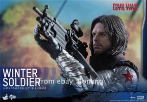 HotToys HT 1/6 EE. UU. Capitán 3 Guerra Civil Invierno Soldado Invierno Soldado 2.0 MMS351 - Imagen 1 de 10