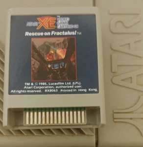 Rescue on Fractalus para XL/XE 600 800 (1987) (Módulo) funcionando RX8063 - Imagen 1 de 2