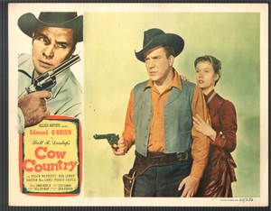 Cow Country-Lobby Card-1953-Peggie Castle-Edmond O'Brien