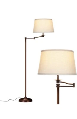 Lámpara de pie LED Brightech Caden, gran decoración de salón, lámpara alta  Foto 1 de 4