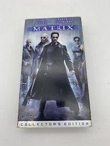 The Matrix (VHS, 1999) Collector’s Edition - Keanu Reeves Laurence Fishburne - Picture 1 of 3