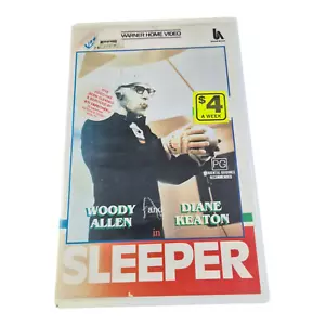 Sleeper - VHS - WARNER HOME VIDEO - Woody Allen - Picture 1 of 5