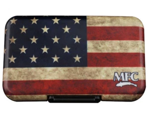 MONTANA FLY COMPANY MFC AMERICAN PRIDE POLY FLY BOX FEATURING SLIT FOAM - Picture 1 of 3