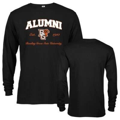 Camiseta de manga larga Bowling Green State University Falcons Alumni logotipo clásico Foto 1 de 4